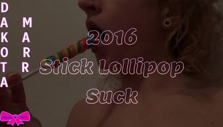 Sucking a Lollipop 2016 Blonde