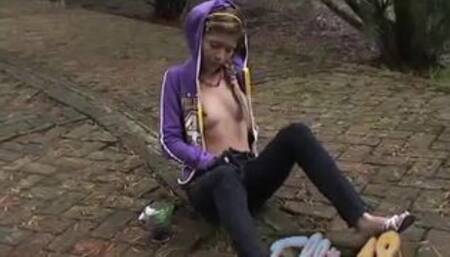 Ellie 18 loves Outdoor Fingering