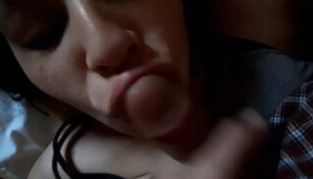 Cum swallowing stranger from tinder bwc