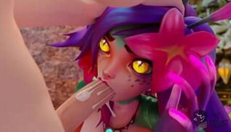 Neeko GangBanged - League Of Legends