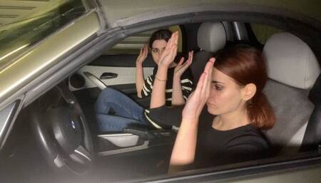 Twins in jeans in felony traffic stop actions