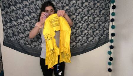Airplane Life Vest Inflation