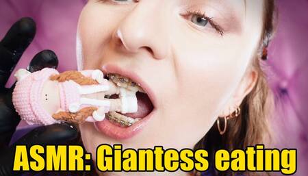 ASMR: Giantess eating (4K)