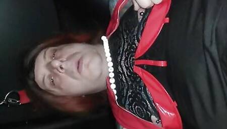 sls-frank Sissy on sling in Cinema theater