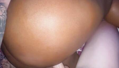 My Ebony Step Sister Made Me Cum Twice, I Hope She is on Birth Control