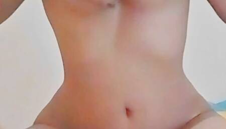 18 year me Fingering My Tight Pussy