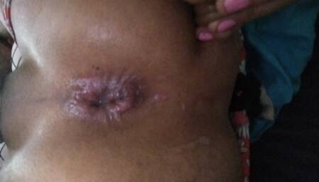 Love this dildo in my deep ass! ?,