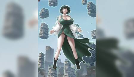 Fubuki and her breast expansion power