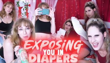 Stella & Akira Expose You In Diapers UHD
