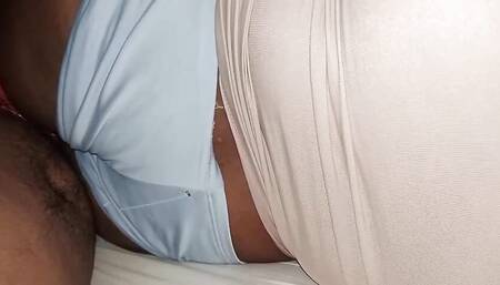 stepfather comes to bed with me and fucks my pussy while my mother is at church