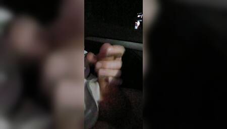 A Late Night Wank in my Car