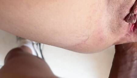 I GIVE 200 PESOS TO A BIG ASS LATINA FOR LETTING HER ASS FILL WITH MILK