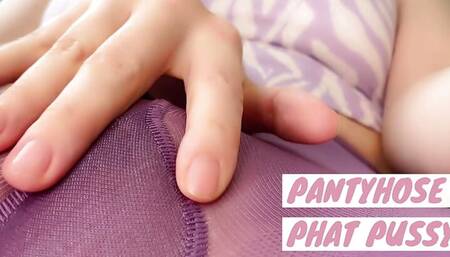 Tights cameltoe teaser