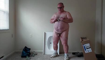 Naked Handyman Work