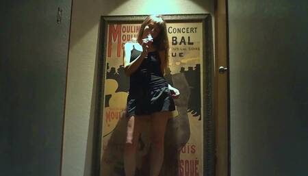 Enjoying a popsicle ;)