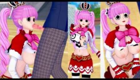 【エロゲーコイカツ！】ワンピース(ONE PIECE) ペローナ3DCG巨乳アニメ動画[Hentai Game Koikatsu! ONE PIECE Perona(Anime 3DCG Video)