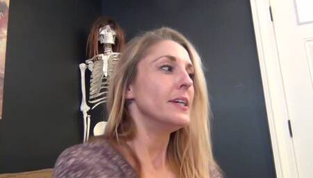 Kristen Shrinks Her Date