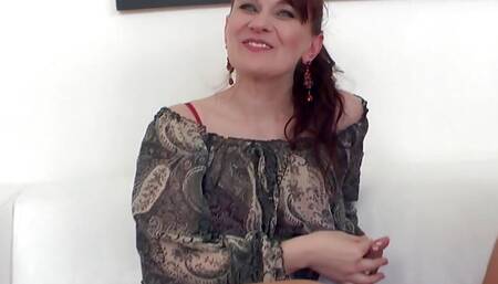 Mature European Housewife Vera Delight Receives a BBC Creampie