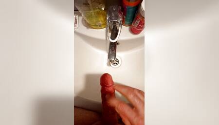 Cock, soap and cum