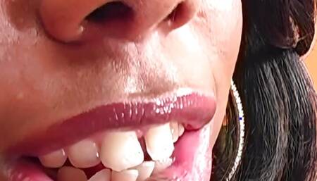 Black slut Candace Von has interracial sex with her white husband