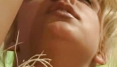 Nasty Blonde MILF Plays With Toy