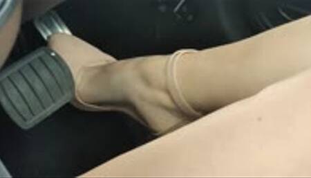 Girlfriend speeds down the lanes - Shoe Change