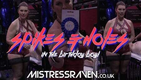 [904] Spikes and Holes in the Birthday Boy