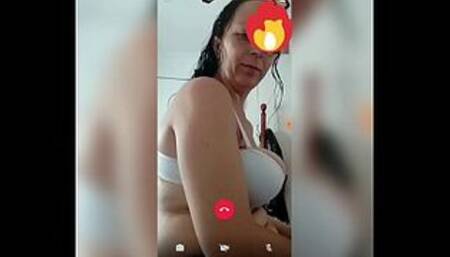 Juicy and busty mature