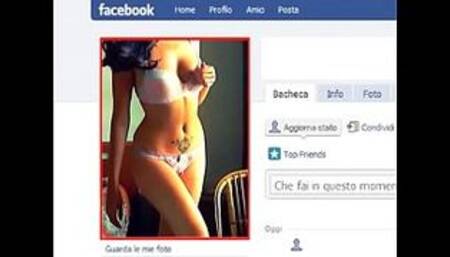 I'm here to show you how slutty I can be on facebook