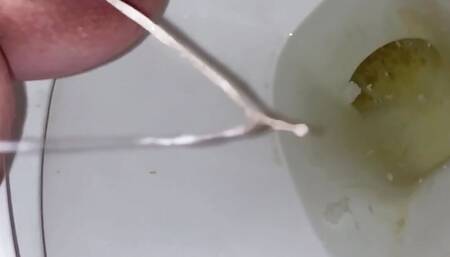 Lick up all my sex cum from my pussy