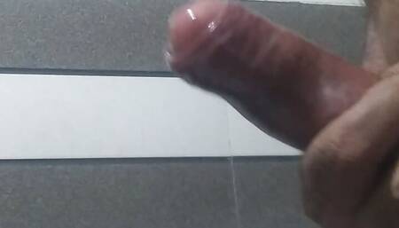 Uncontrolled cock untill it cum