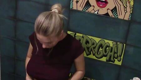 Marie Duval Big breast POV shower