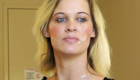 Brooklyn Moore gets first BBC and Facial!