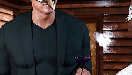 Time Stamps - (Mask Orgy 2) - Scene