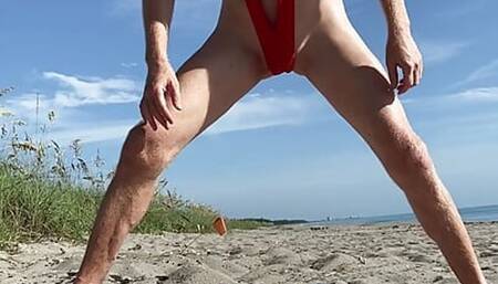 Red sling