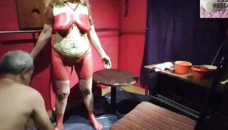 Body Paint Witch Food 1