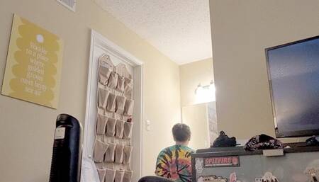 Giantess Taunts Tiny With Her Ass, Then Swallows Him POV