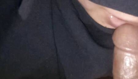 My maid say i can eating my cock