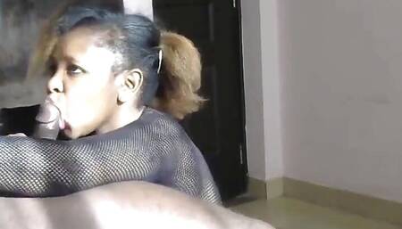 Amazing Head From Little Ebony Minx