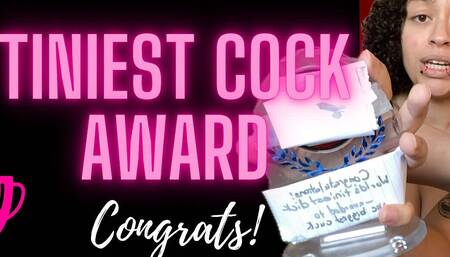 An Award for the World's Smallest Dick