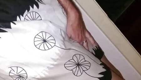 67v Tan Pantyhose Cum