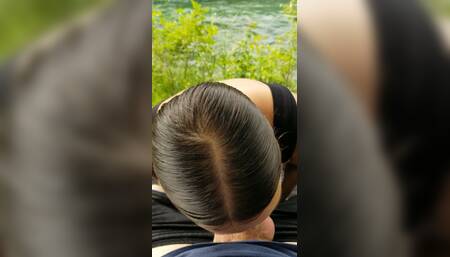 River Blowjob - Deep Throat