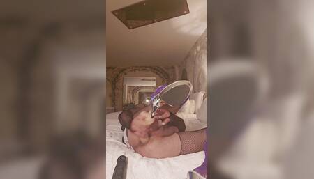 Sissy bitch whore takes a big cock hard and deep