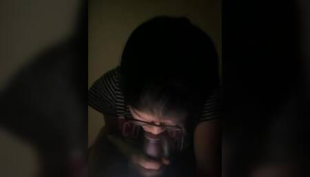 Indian wife blowjob