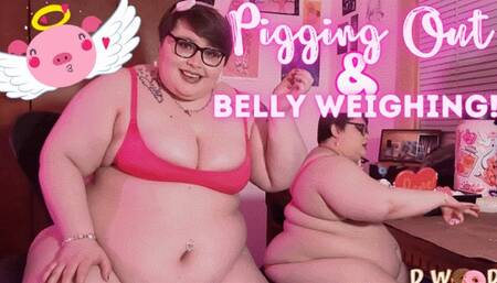Pigging Out & Weighing My Belly - WMV