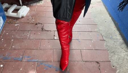 Lick my sublime red boots by Dalilah