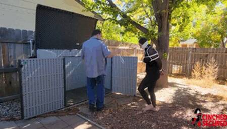 Minx Tied and Left in the Shed (MP4 Format)