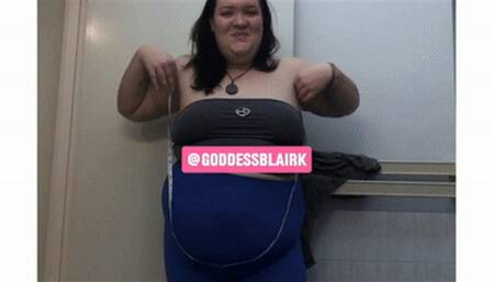 Start Of Year Weigh-In & Measurements of a gaining feedee