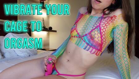 Cum with Goddess - ruined chastity orgasm JOI