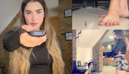 Gabriella shrinks you SLOWLY 720